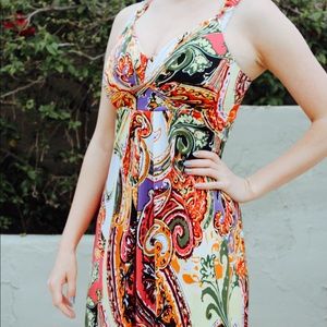 Alyn Paige multicolor dress